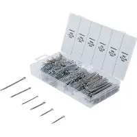 Bgs Assortiment de goupilles en acier inoxydable Ø 1,6 - 4,0 mm 555pcs - 8048-1
