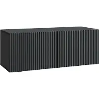 vidaXL Meuble TV mural , noir, 78,5 x 31 x 30 cm
