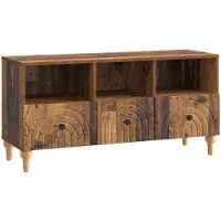 vidaXL Meuble TV 102 x 34,5 x 50 cm en bois recyclé et panneaux dérivés du bois
