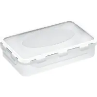 PLAST TEAM Vertriebs GmbH plast team 28010805 Boîte fraîcheur Airtight, 0,9 litre, blanc