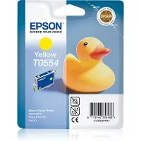 Epson T0554 (C13T055440) Cartouche d'encre jaune