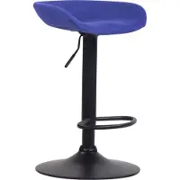 CLP Tabouret de bar Anaheim feutre noir