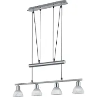 TRIO Lustre LEVISTO argent 371010407