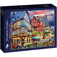 Bluebird Puzzle Puzzle Bacharach, Vallée du Rhin - 1000 pièces