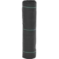 vidaXL Membrane anti-mauvaises herbes noir 0,5x10 m PP