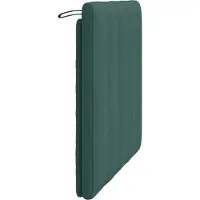 vidaXL Coussin de tête de lit "Hanko" vert foncé 90 cm velours