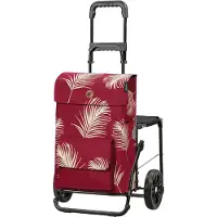 Andersen Shopper Cabas écru / rouge