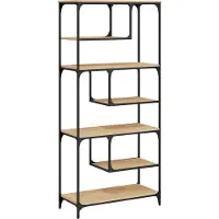 vidaXL Bibliothèque chêne sonoma 81x36x176 cm bois d'ingénierie