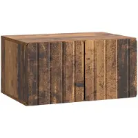 vidaXL Meuble TV mural 59,5 x 41 x 30 cm en bois recyclé