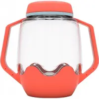 EAZY CASE Bocal pour jeu sensoriel, +18 mois, Pink Corai,