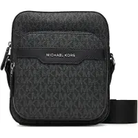 Michael Kors pour homme. 33T5LHDM0B Hudson Mini sac à bandoulière noir (OSFA), Casuel, PVC