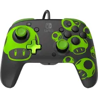 PDP Manette filaire REMATCH: 1-Up Glow in the Dark