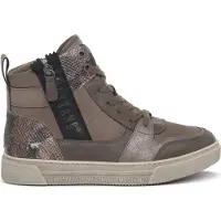 Mustang Damen High Top Sneaker Grau