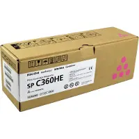 Ricoh 408186 (SP C360HE) - Magenta - Toner - Grande capacité
