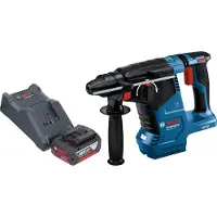 Bosch GBH 18V-24 C Professional Marteau perforateur sans fil 18 V 2,4 J Brushless SDS plus + 1x batterie 4,0 Ah + chargeur