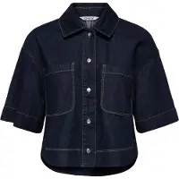 ONLY Chemisier 'ONLCleo' bleu foncé