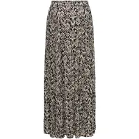 ONLY Maternity Jupe 'OLMCikka' beige / noir