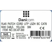 Dsit Câble réseau CAT6 100% cuivre