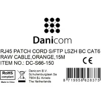 Dsit CAT 6 Câble réseau LSOH
