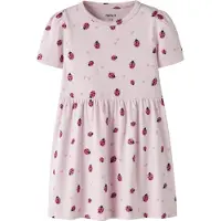 Name It Mini Robe 'NMFHALINE' rose / rose / rose clair / noir