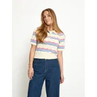 Peppercorn Haut ' PCNara Knit Top ' bleu
