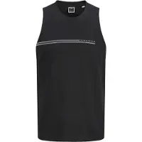 Jack & Jones T-Shirt 'JCOFUSION' noir / blanc
