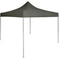 vidaXL Tente de réception anthracite 200 x 200 x 315 cm Tissu Oxford