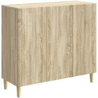 vidaXL Buffet en chêne Sonoma 89 x 34,5 x 80 cm, aggloméré