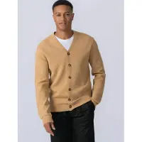 TeeShoppen Vestes en maille ' Cardigan ' sable
