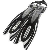 Cressi Frog Plus Diving Fins Noir,Gris EU 42-44