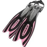 Cressi Frog Plus Diving Fins Noir,Rose EU 39-41