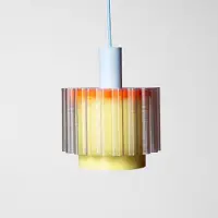 Warren & Laetitia Gigi Suspension 4 Sky Blue Cable|Orange|Pastel Yellow | 3m
