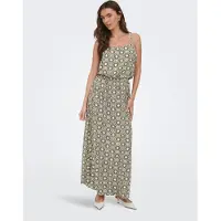 ONLY Robe d’été 'ONLWinner' olive / vert pastel / blanc