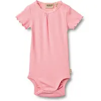 Wheat Barboteuse / body 'Edna' rose ancienne