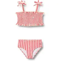 Wheat Bikini 'Carla' écru / bleu roi / vert pastel / melon