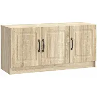 vidaXL Meuble TV en chêne Sonoma 99 x 34,5 x 47 cm, aggloméré