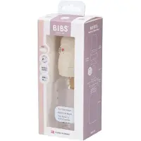 BIBS Anti-Colic Baby Bottle Latex biberon anti-coliques avec tétine en caoutchouc Ivory 1 pcs