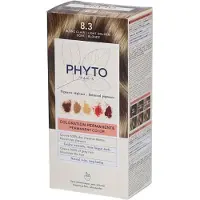 Phyto Paris Color coloration cheveux sans ammoniaque teinte 8.3 Light Golden Blond 1 pcs