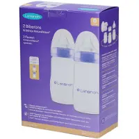 Lansinoh Biberons et tétines NaturalWave 240 ml 2 pc(s) Emballage(S) Combi