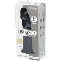 Silexd Premium Silicone Dildo Modèle 2 Noir 23 cm 1 pc(s) Autre