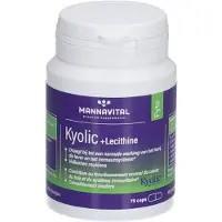 Mannavital Kyolic + Lecithine 75 pc(s) Capsule(S)