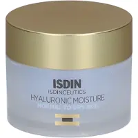 Isdin Hyaluronic Moisture Crème hydratante visage et anti-âge pour peaux normales à mixtes Prevent 50g