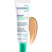 Bioderma Sébium Kerato+ Cover crème teintée matifiante anti-imperfections de la peau à tendance acnéique 30 ml