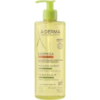 A-Derma Exomega Control Huile de douche pour peaux sèches à tendance atopique, 500 ml