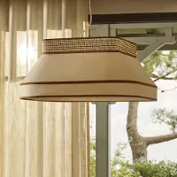 Market Set Suspension , Square, dimmable, Beige, Salle à manger, Tissu / textile, Design