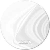 Evans BD28MS1W MS1 Marching Bass White 28" Peaux pour percussions de défilé