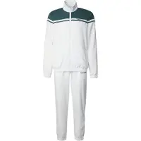 Sergio Tacchini Survêtement 'Riflesso' sapin / blanc