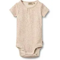 Wheat Barboteuse / body 'Linette' crème / olive / orange / rose