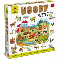 Ludattica Woody Le Puzzle De La Ferme