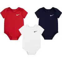 Nike Kids Barboteuse / body bleu nuit / rouge / blanc cassé
